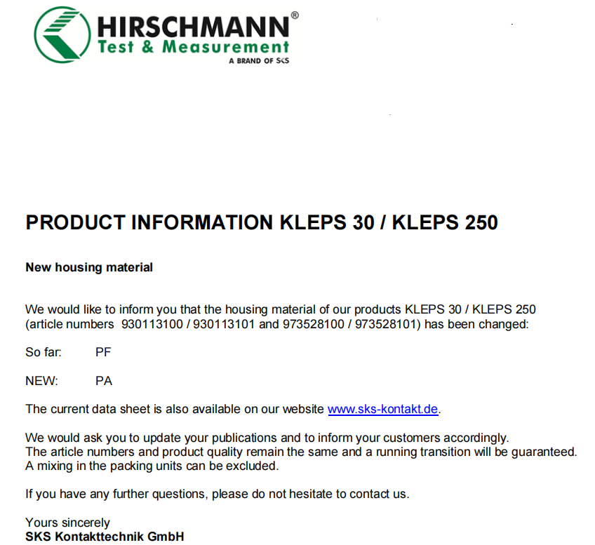 New housing material - SKS