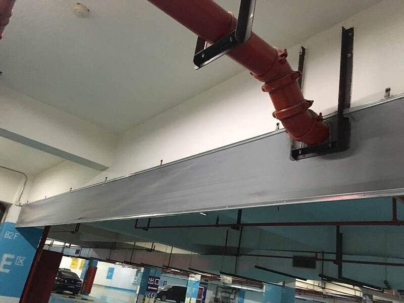 柔性挡烟锤壁 柔性挡烟锤壁