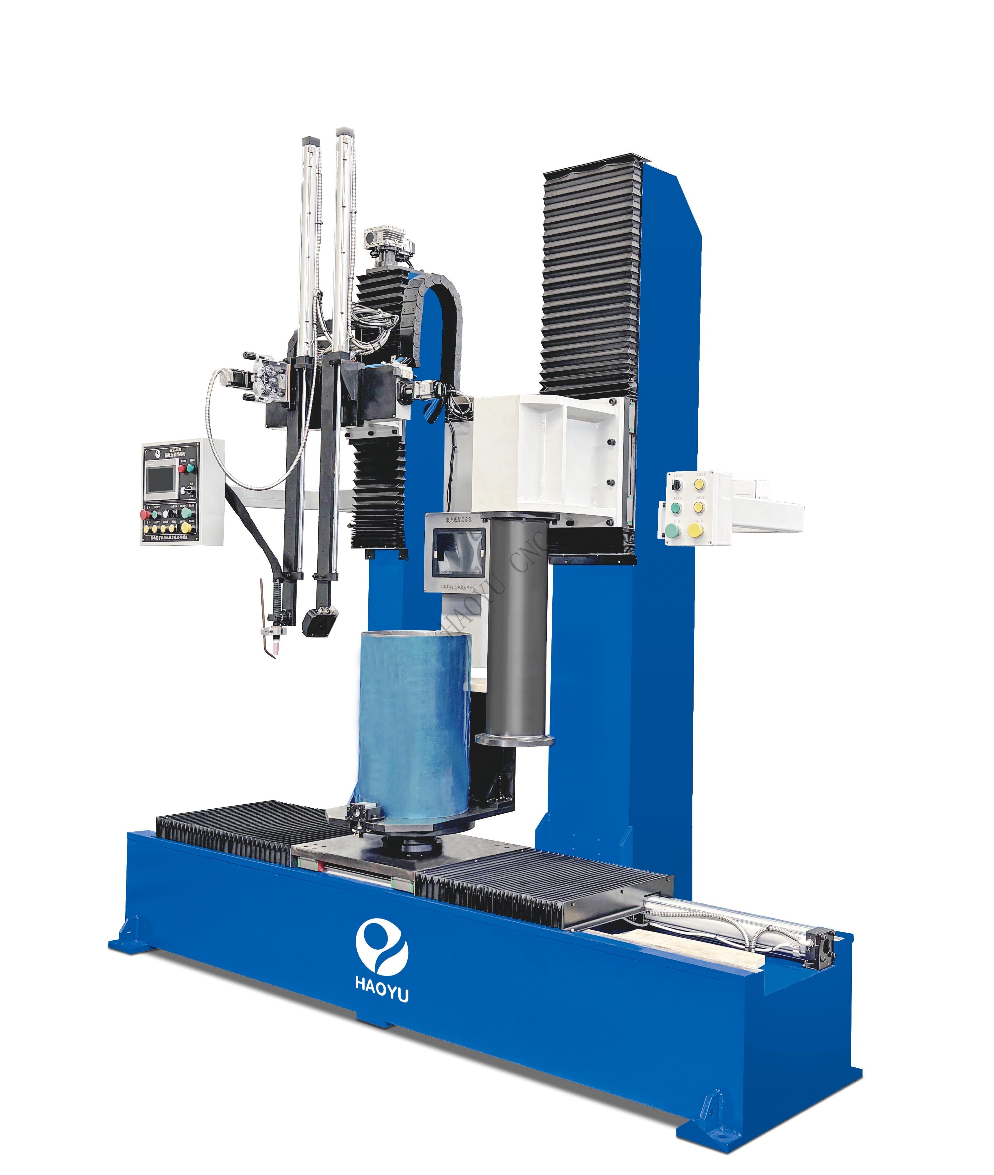 储气筒中隔板自动焊机