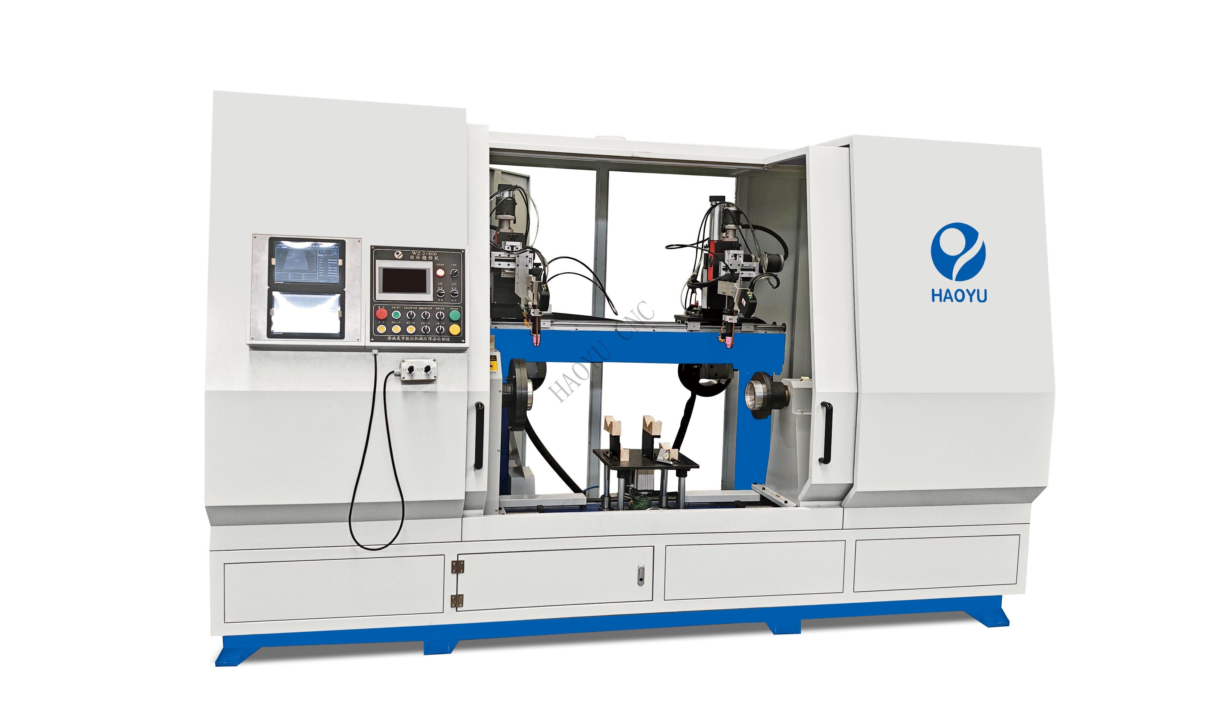 储气筒双环缝自动焊机