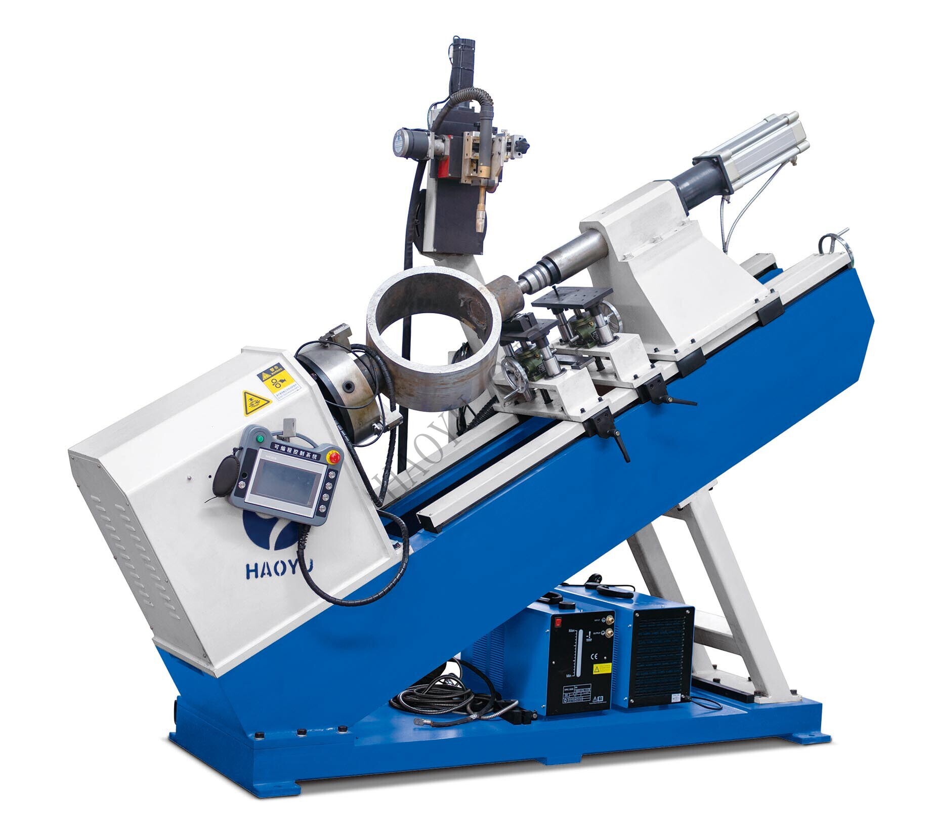 油缸变角度环缝自动焊机