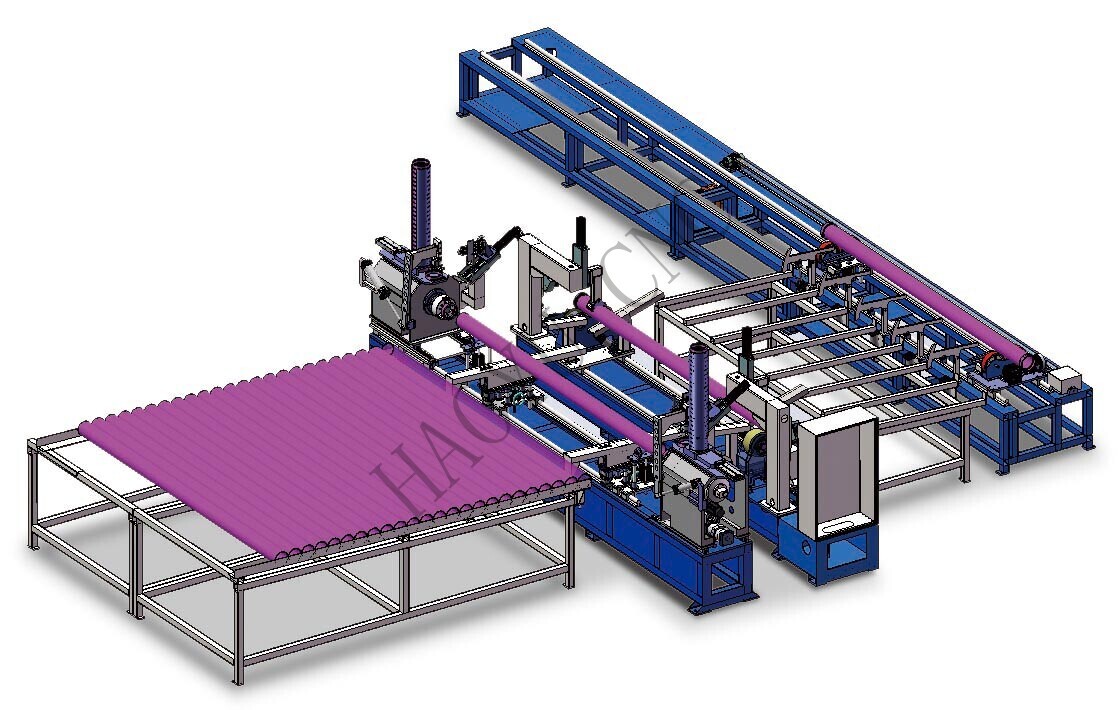钢管法兰环缝自动焊机