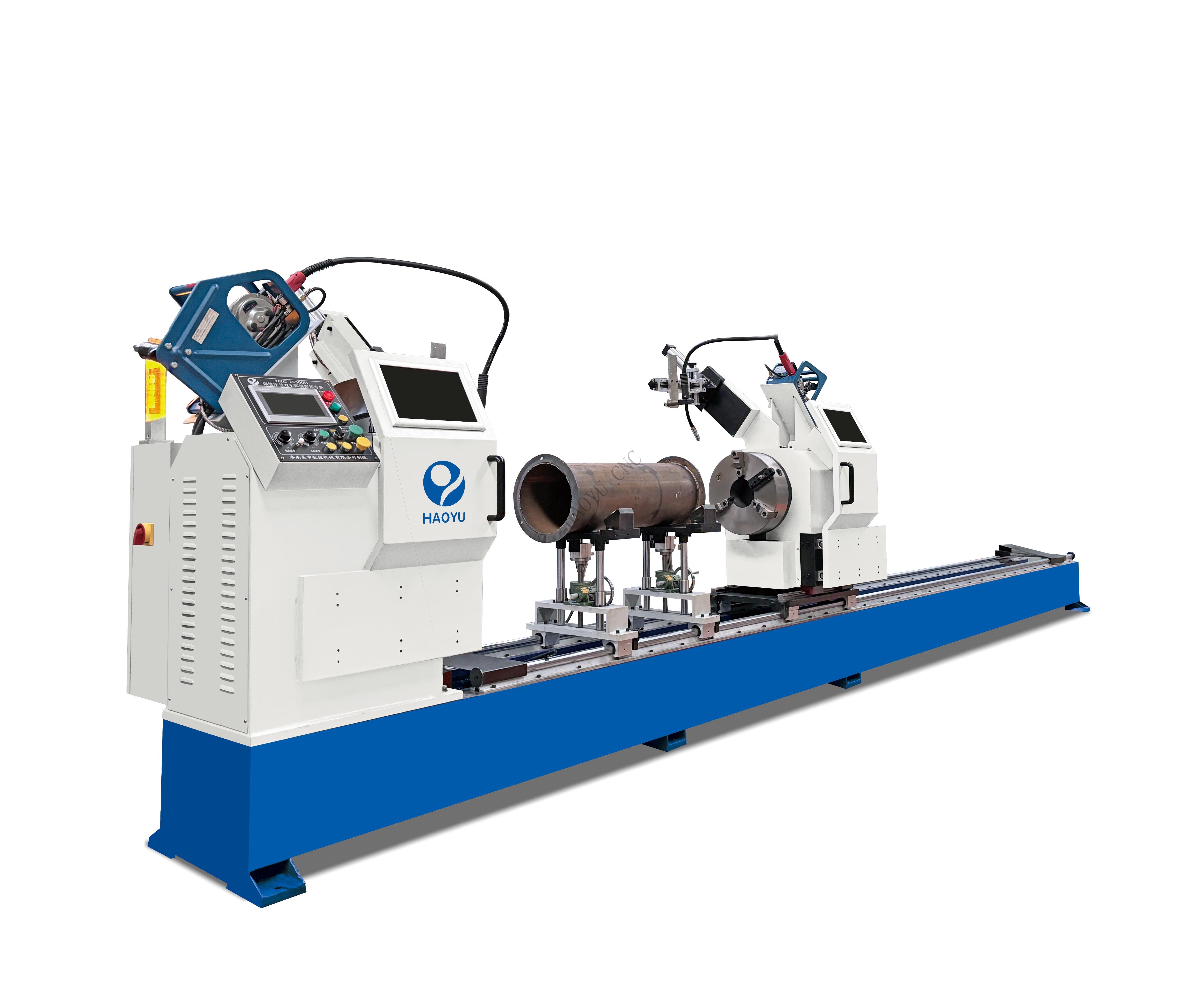 钢管法兰环缝自动焊机