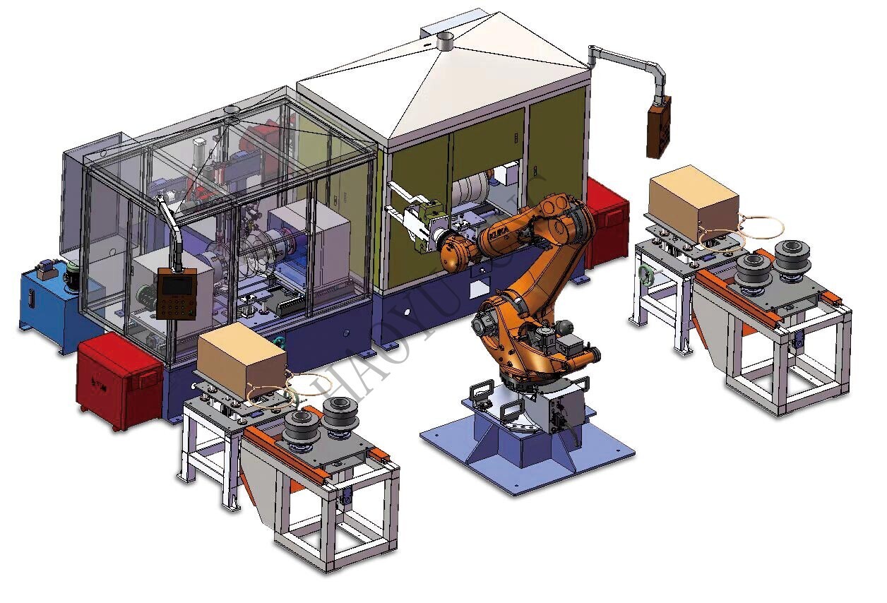 支重轮自动焊接线