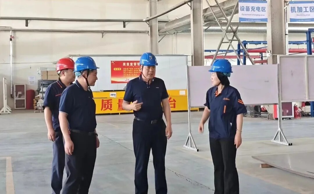增动力、添活力、促效益 | 集团党委书记、董事长、总经理李永刚到小鸭精工莱芜分公司参观指导