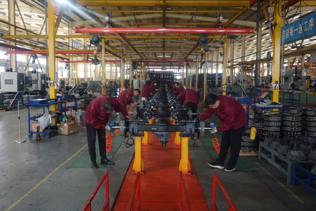 坚定信心 奋力开拓 | 车桥产品为小鸭发展注入强劲动力