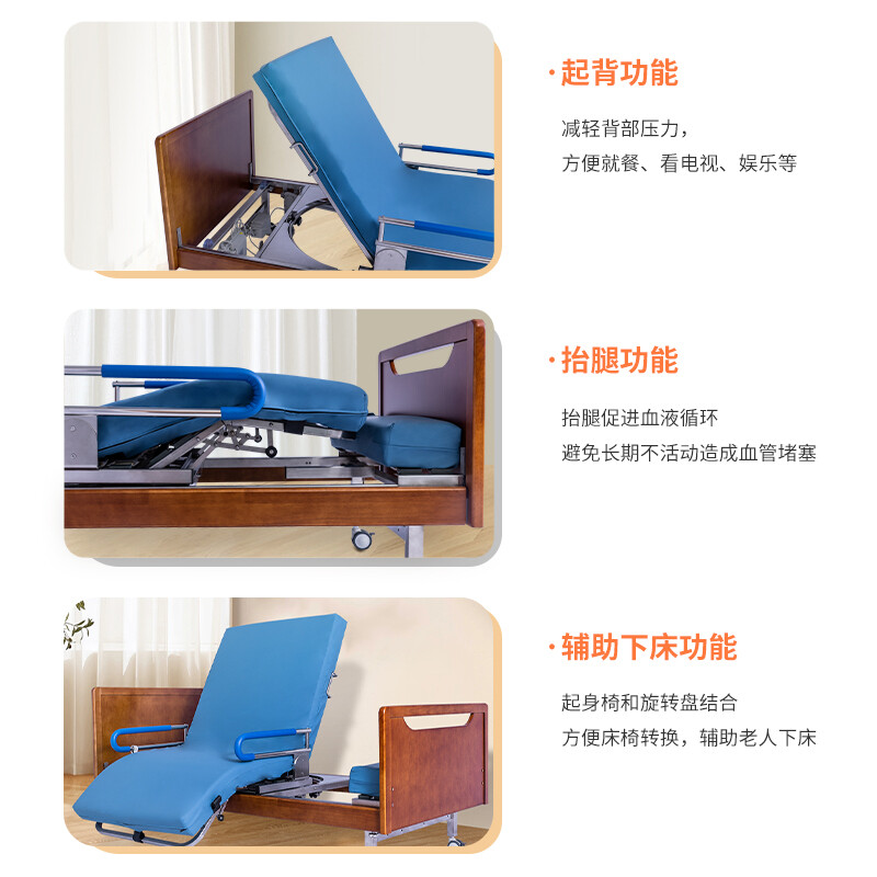 迪赛姆 电动护理床老人瘫痪床医用床老年多功能家用医疗床医院用同款病人专用床病床