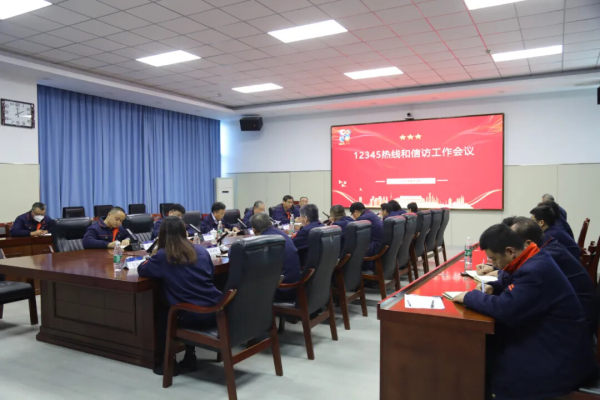 小鸭控股集团召开12345热线和信访工作会议