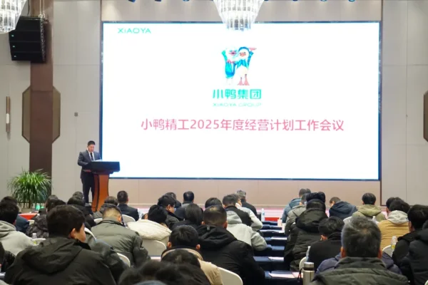 坚定信念 勇于创新 敢于突破 | 小鸭精工公司召开2025年度经营计划工作会议