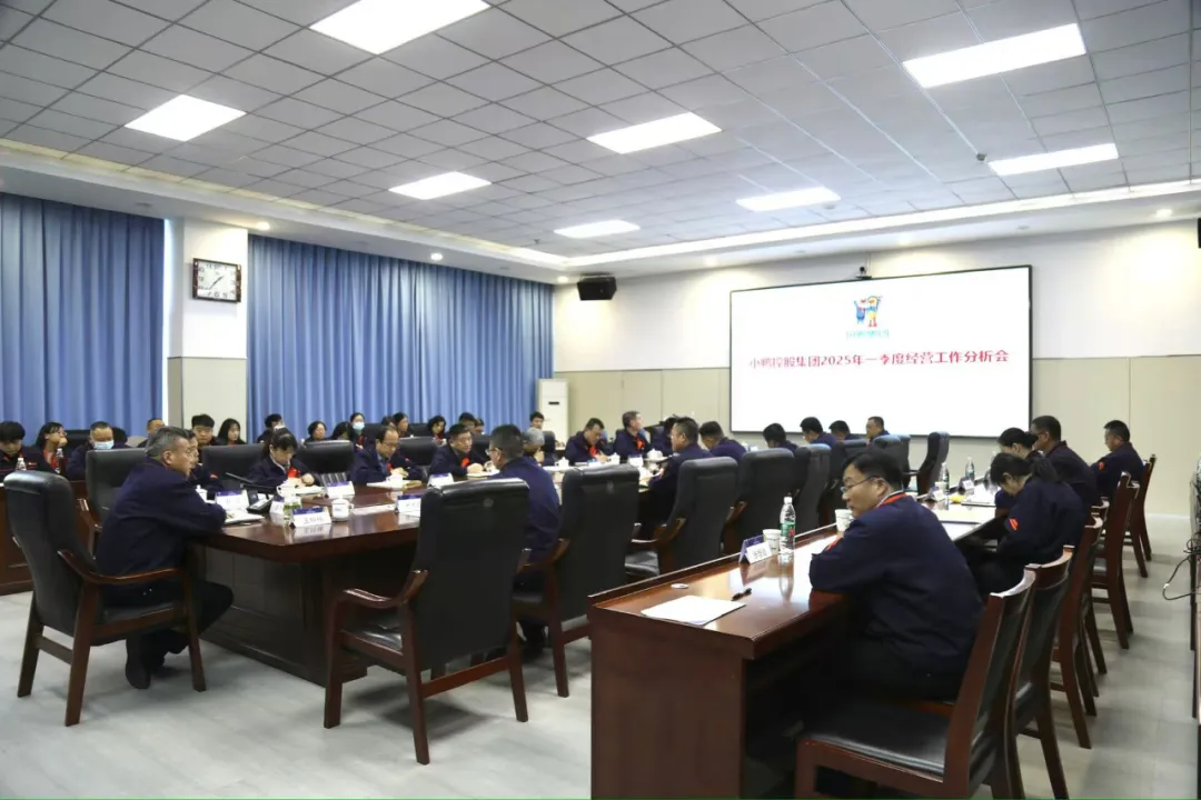 乘势而上开新局，砥砺奋进再出发 | 小鸭控股集团召开2025年第一季度经济运行分析会