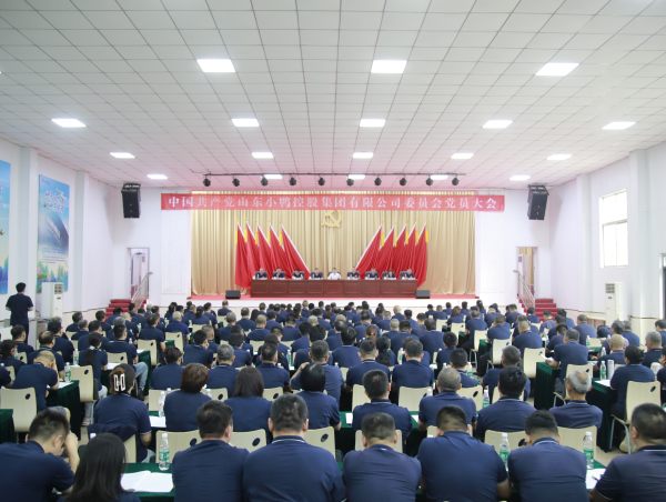 党建引领变革图强 以高质量党建赋能集团高质量跨越式发展——中共山东小鸭控股集团有限公司委员会顺利召开换届选举党员大会