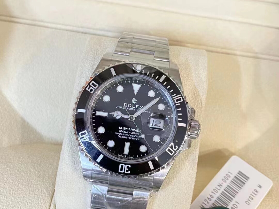 Rolex劳力士黑水鬼m126610ln