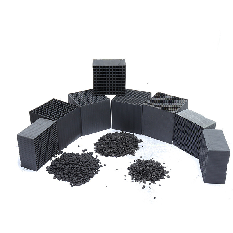 特种蜂窝活性炭800碘耐水活性炭块蜂窝状 厂家直供废气处理蜂窝炭