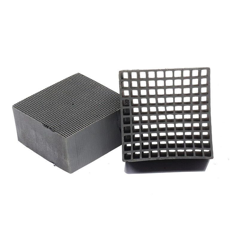 特种蜂窝活性炭800碘耐水活性炭块蜂窝状 厂家直供废气处理蜂窝炭