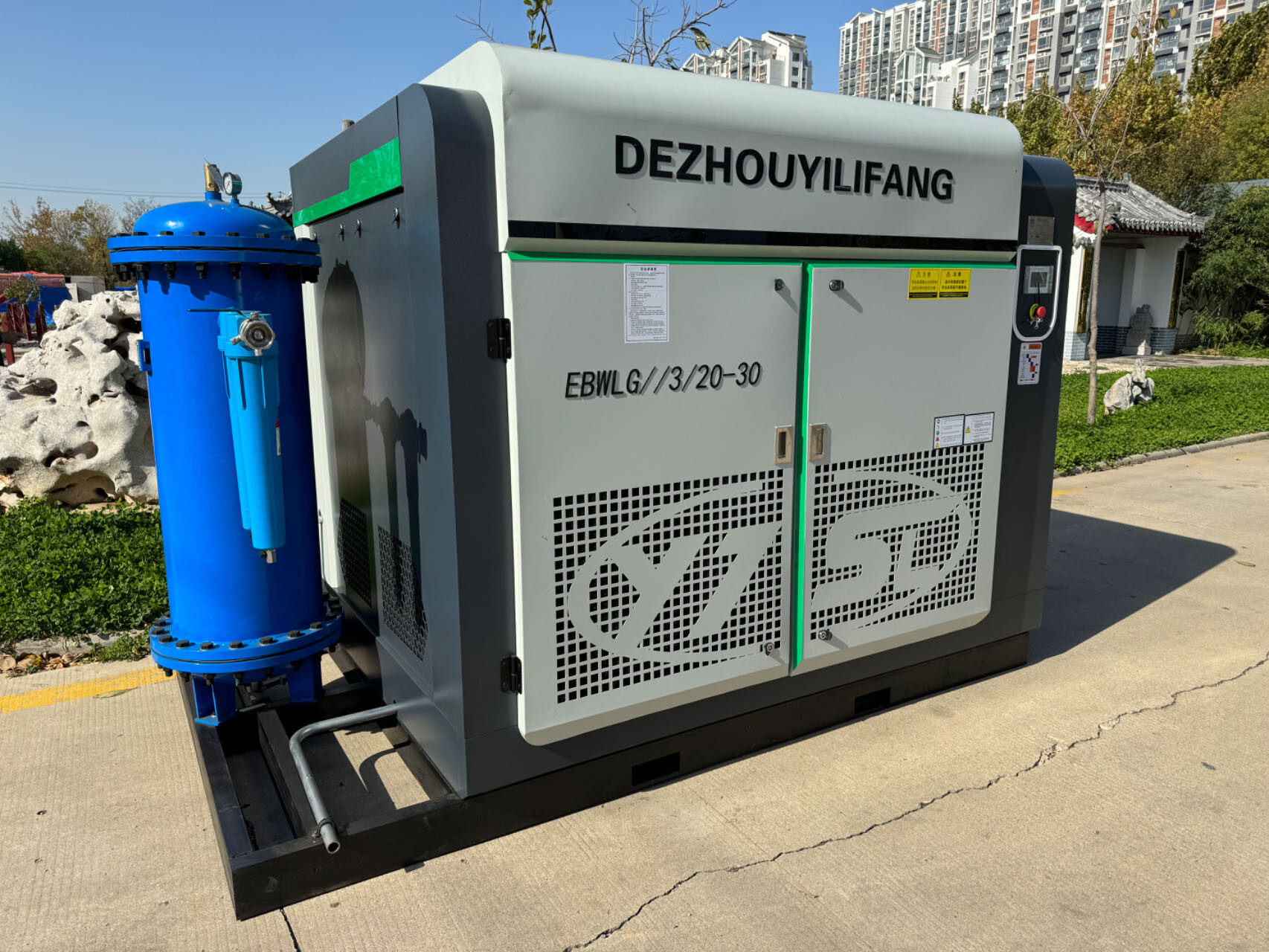 洁气无油激光切专用空压机