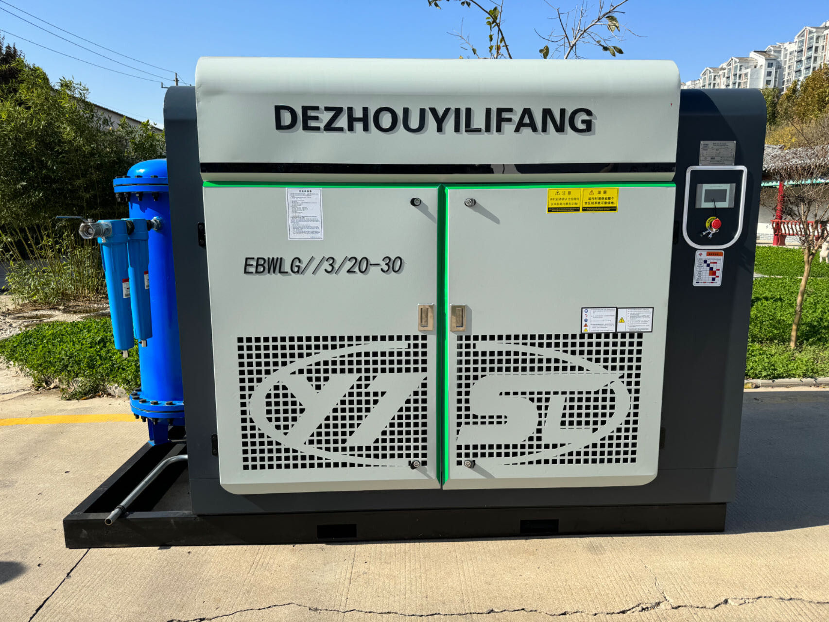 洁气无油激光切专用空压机