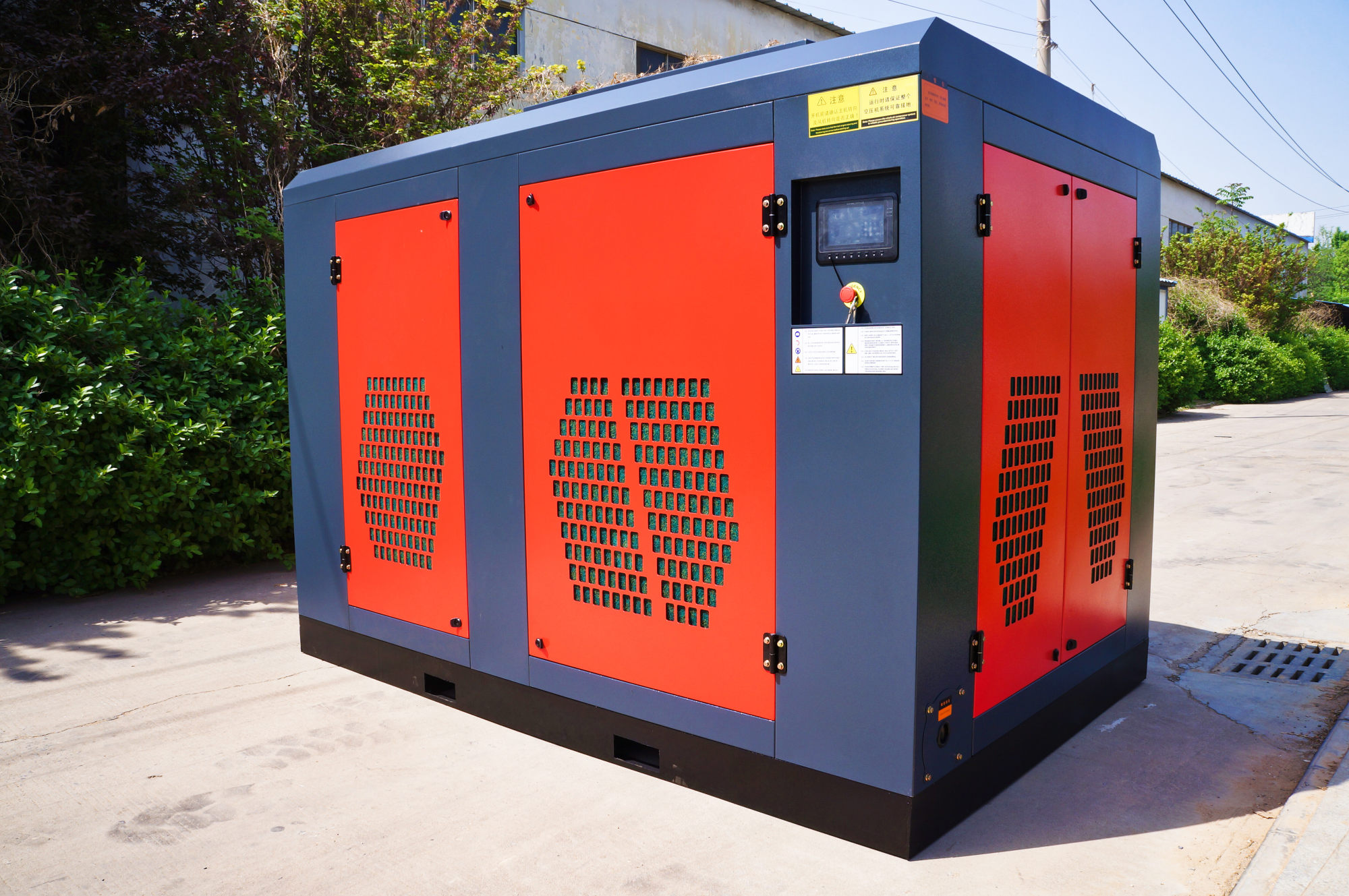 洁气无油中高压压缩机