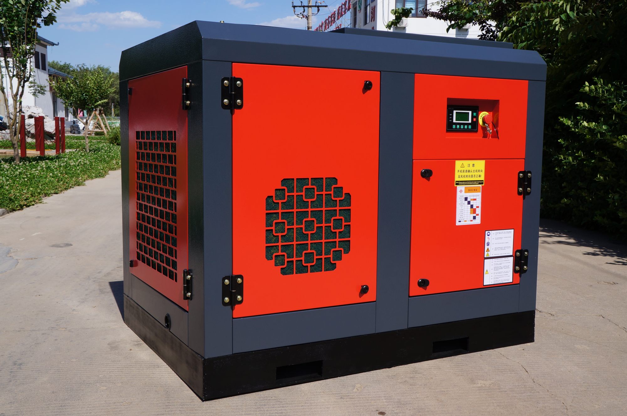 洁气无油中高压压缩机