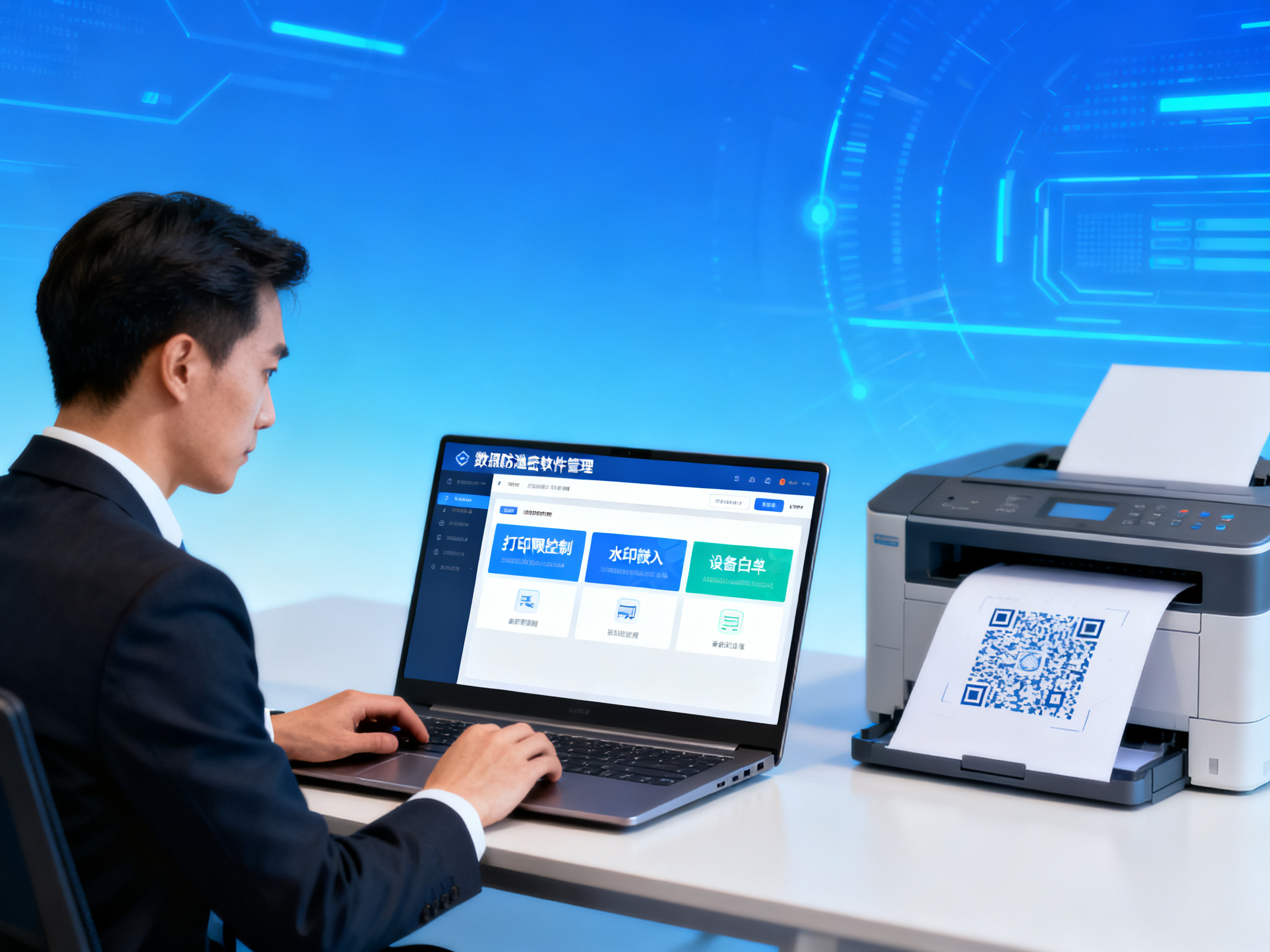 企业级数据防泄密软件防止打印泄露的三种实现方案