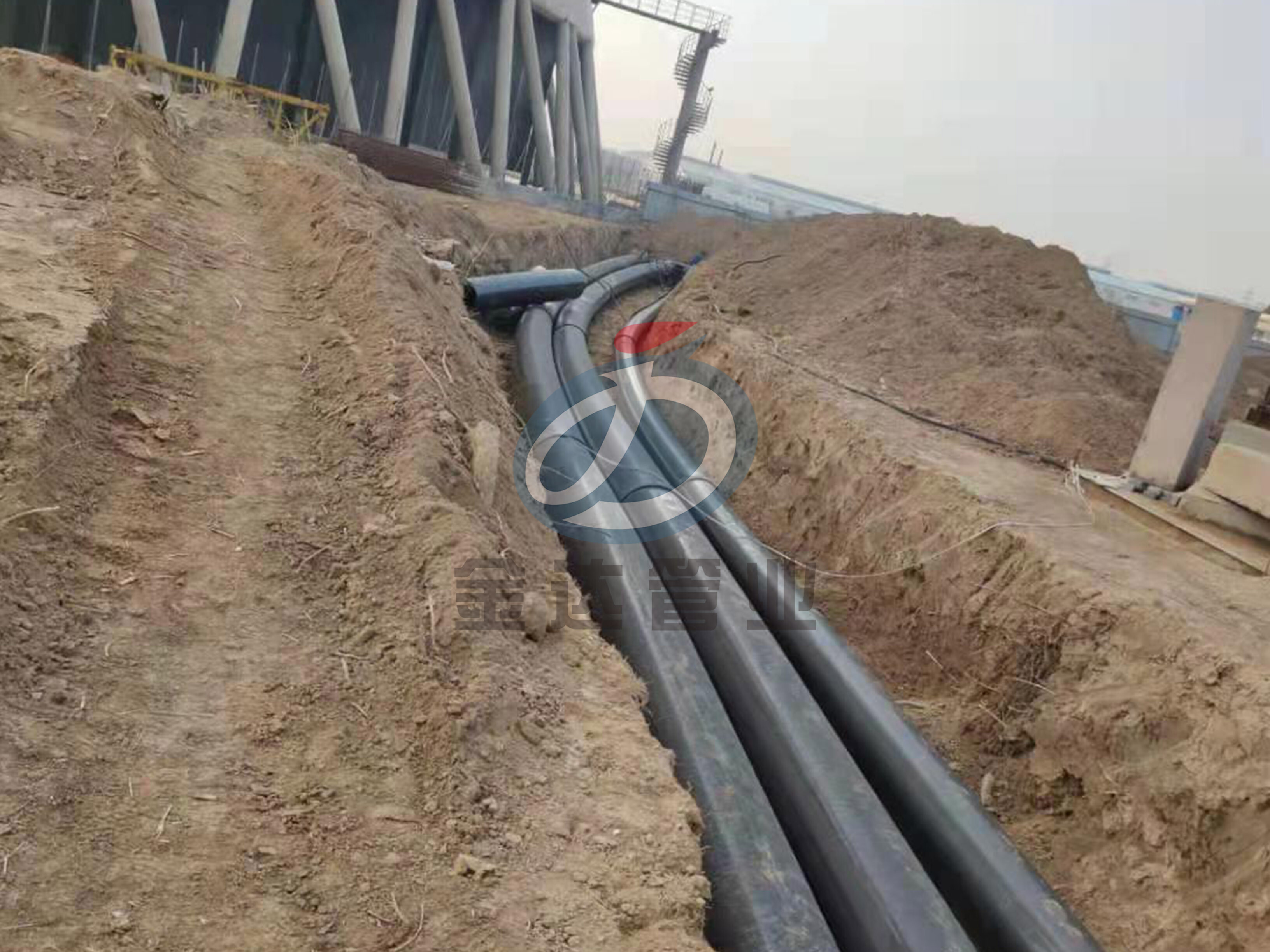 信發(fā)集團電廠循環(huán)水輸送管道項目