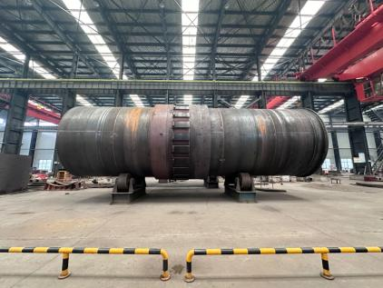 2024年5月，由我公司承揽的内蒙林西反应窑、冷却窑等设备开始下单制作。