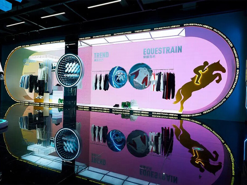 海澜电商智慧空间——智慧展厅led显示屏整体解决方案