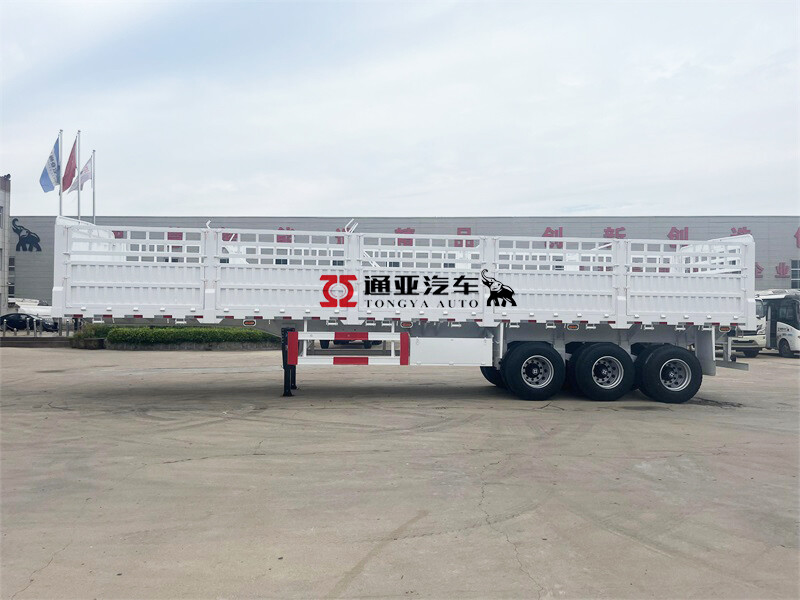 3axles Fence Semi Trailer