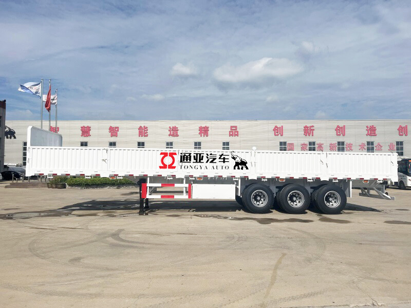 3axles Side Wall Semi Trailer
