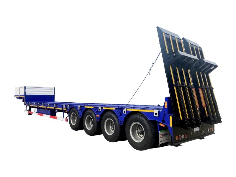 80T Low Bed Semi Trailer