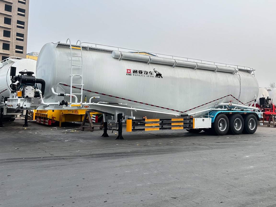  60T Powde Tanker Semi Trailer with BPW Axle