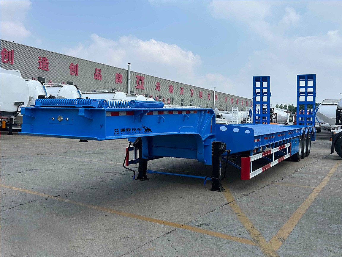 60T Lowbed Semi Trailer