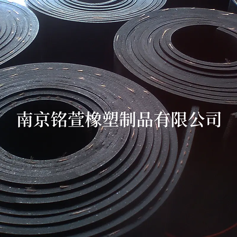 夹铜丝网橡胶板