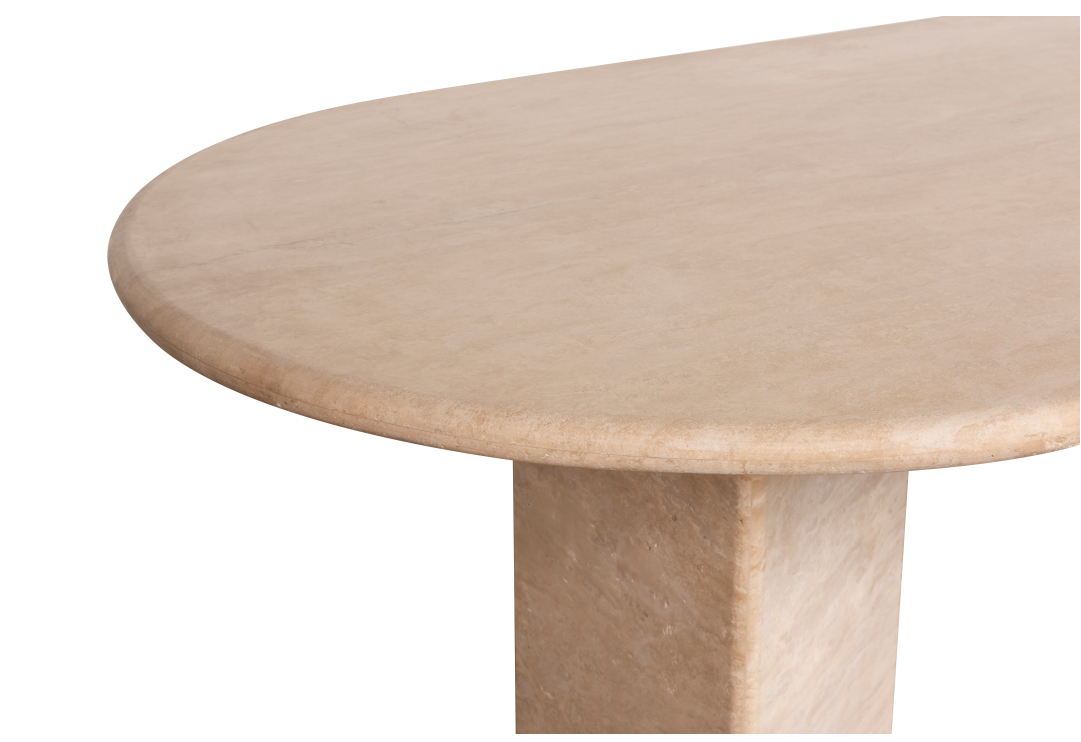 米白洞三角 餐台