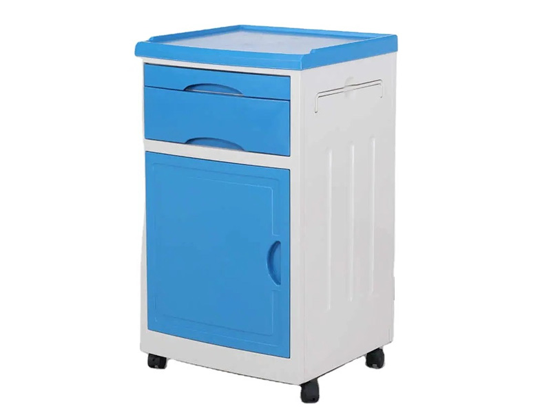 多功能带脚轮ABS医院储物床头柜床头柜