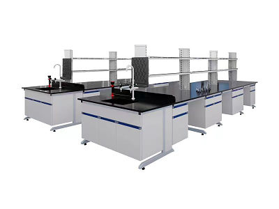 钢木实验台：兼顾实用与美观的医院实验室之选