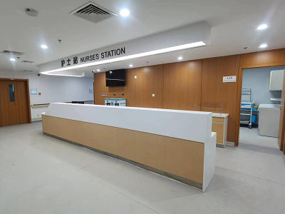 医用L形护士站住院楼护士站厂家 钢制护士站定制-抗菌防腐蚀医疗家具 医用L形护士站住院楼护士站厂家 钢制护士站定制-抗菌防腐蚀医疗家具