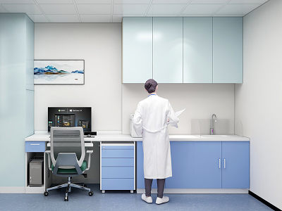 牙医柜定制与牙科柜收纳设计方案,医院家具生产