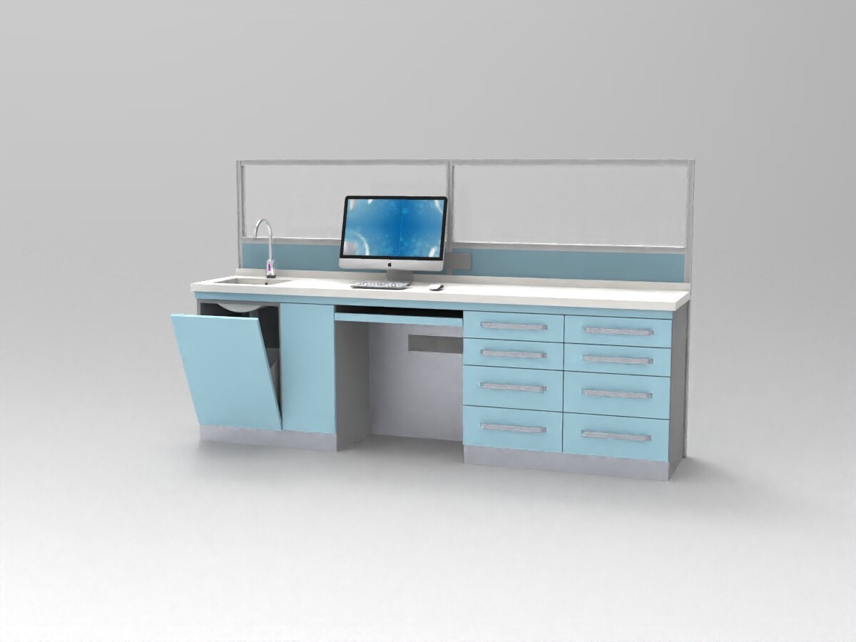 口腔诊所医用操作柜牙科边柜 口腔诊所医用操作柜牙科边柜