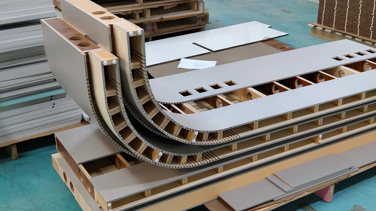 护士站 导医台生产厂家 护士站结构 车间实景照片 护士站 导医台生产厂家 护士站结构 车间实景照片