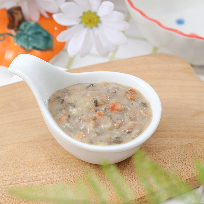 奶香蘑菇鸡肉酱