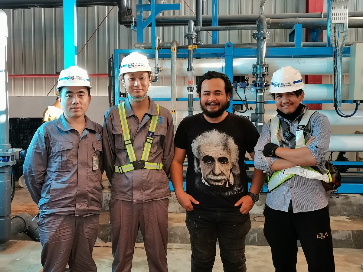 印尼棕榈油反渗透海水淡化项目