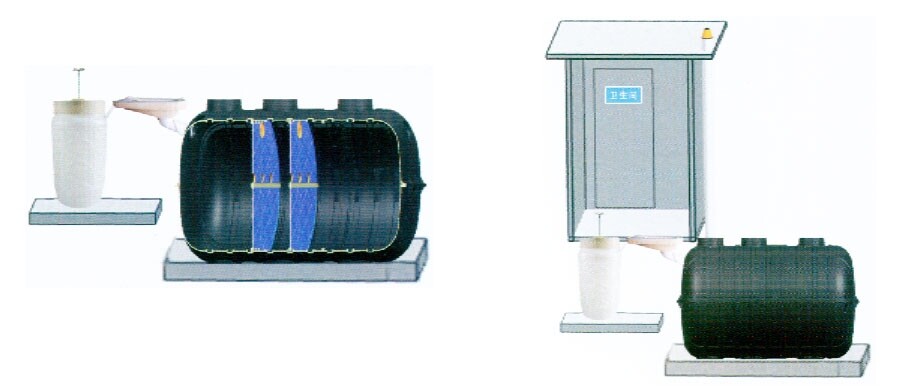 一体化注塑三格式化粪池-03