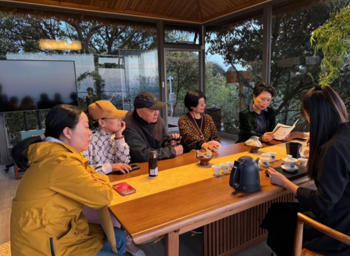 北京黄河缘公益基金会考察太姥山大荒茶业基地