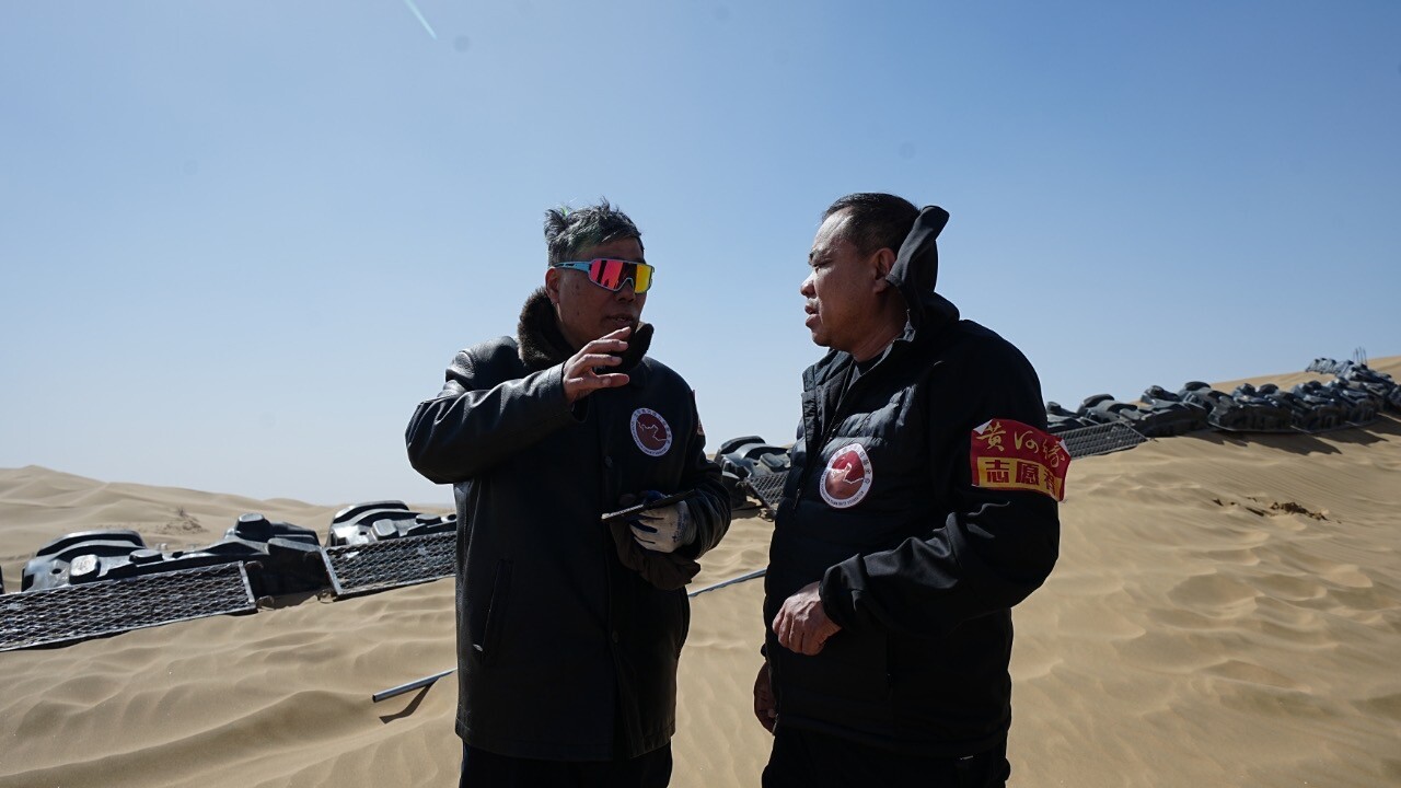 ​库布齐治沙试验迎风挺进，全球节水行动凝聚信念