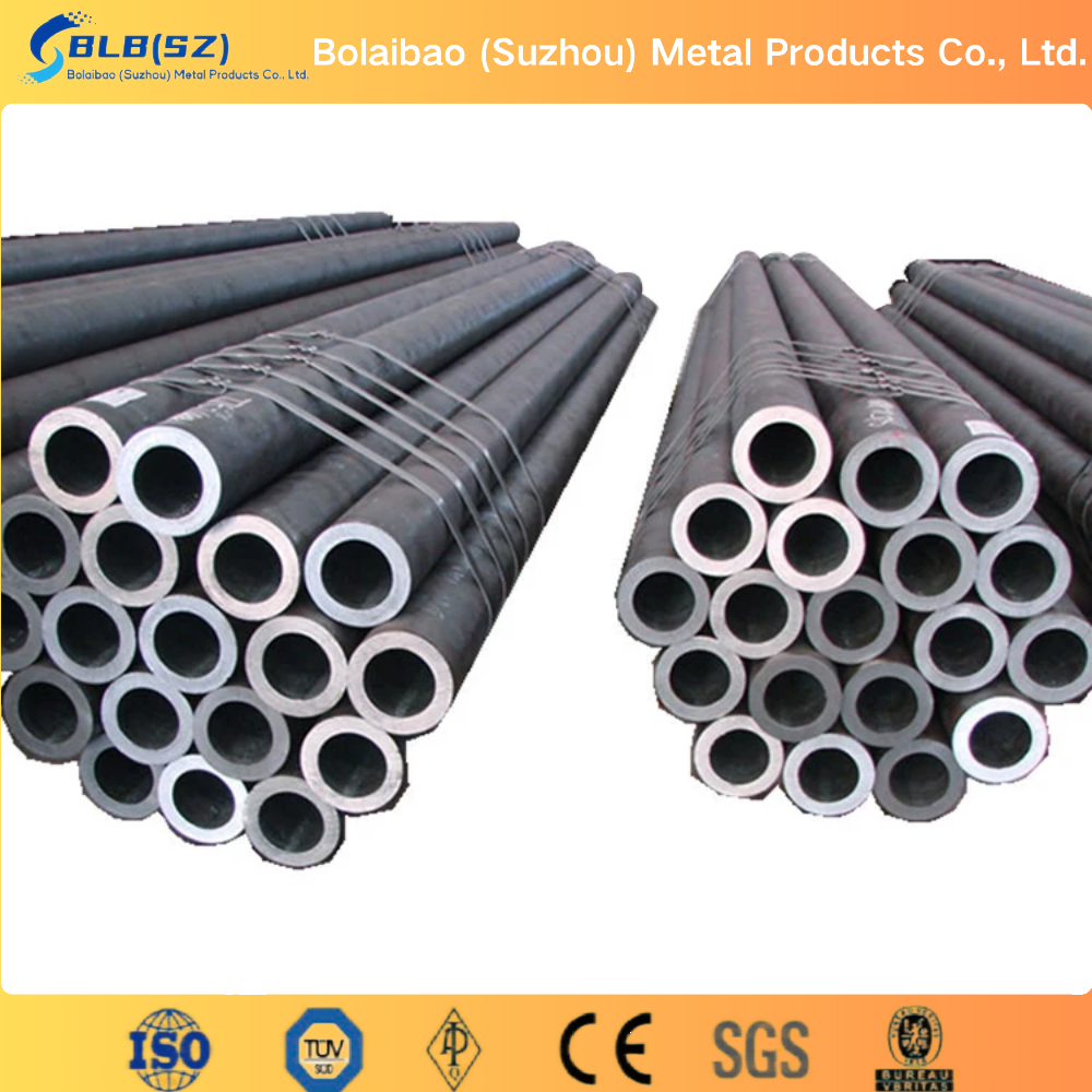DIN17175 ST45 Seamless Carbon Steel Tube Boiler Tube