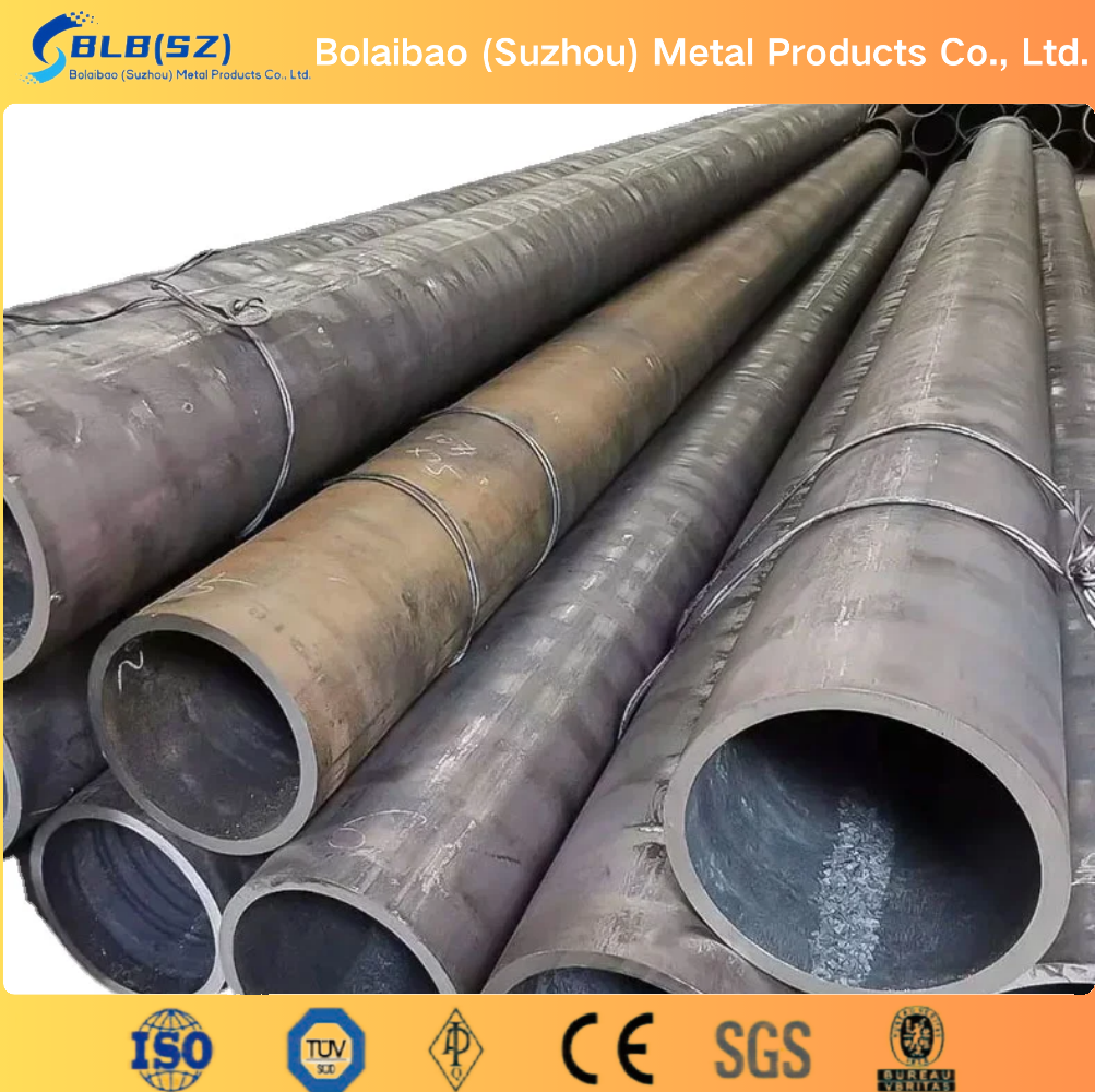 Q345 S355 ERW Steel Pipe MS ERW Steel Pipe