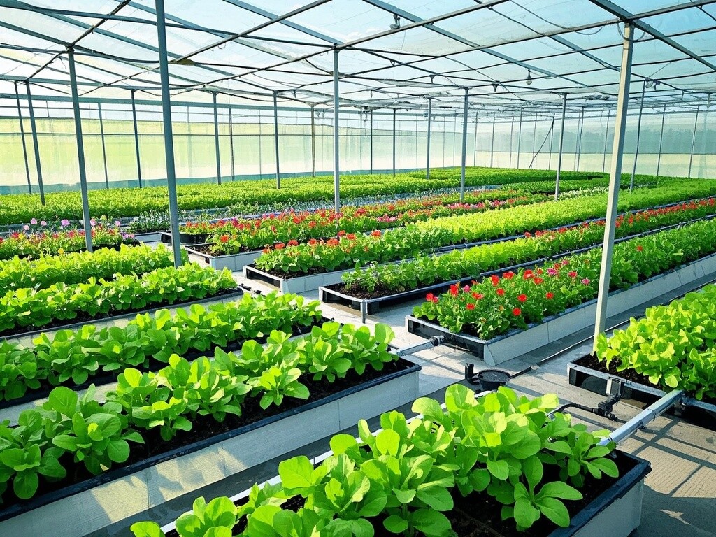 连栋大棚种植全攻略：从蔬菜到花卉，这 5 大类作物最具经济效益