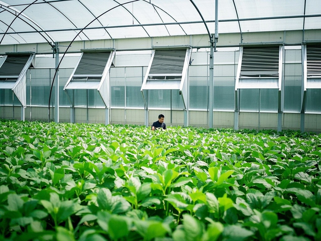 连栋大棚放风指南：让每一次通风都恰到好处