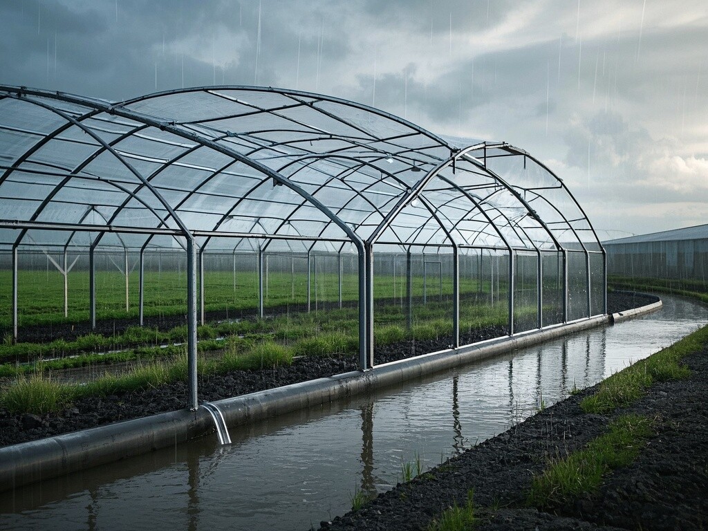 几字钢大棚夏季防汛：做好这几点，减少损失