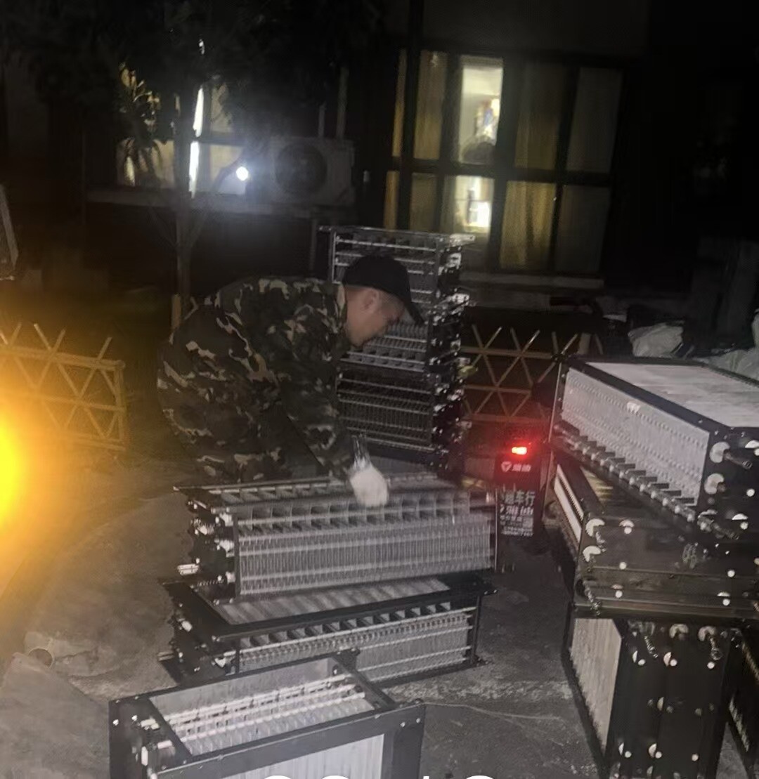 净化器清洗后